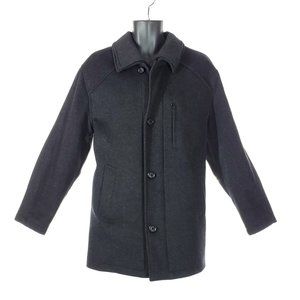 ALFANI Mens Wool Cashmere Winter Coat Gray Jacket